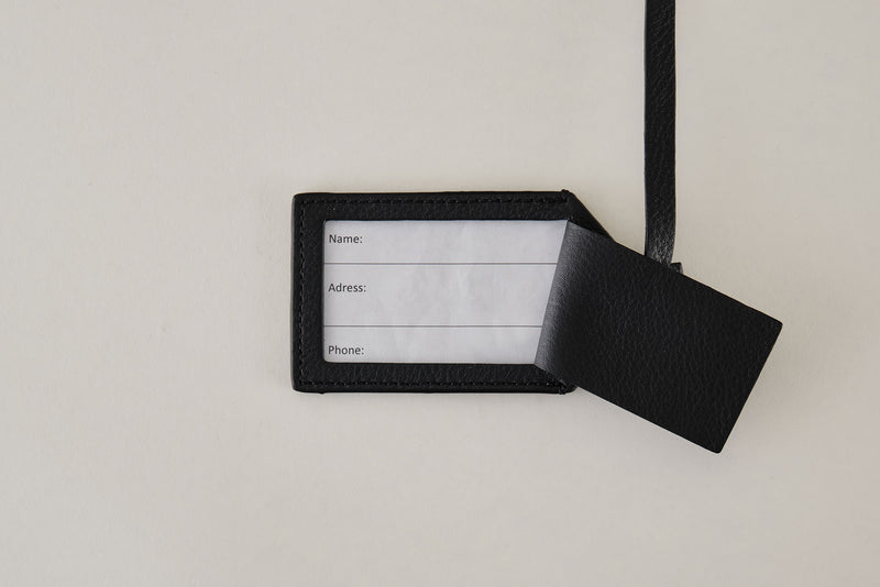 Leather Luggage Tag Soft